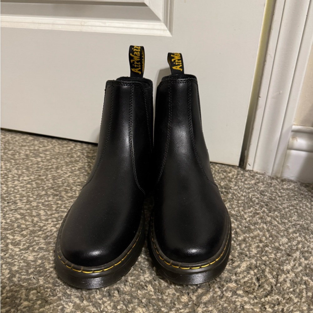 Dr. Martens Black Dorian Chelsea Boots